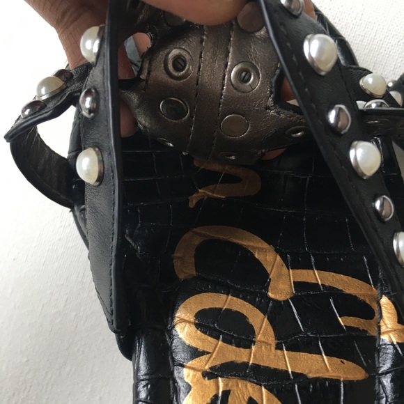 Sam Edelman Bay embellished slip on sandals Size 9.5 - Picture 9 of 13